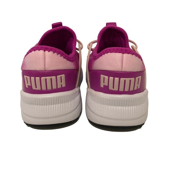 Puma Toddler Girls' Size US 9C Pacer Future Bleach Pink Shoe Sneaker Near New - Picture 4 of 10